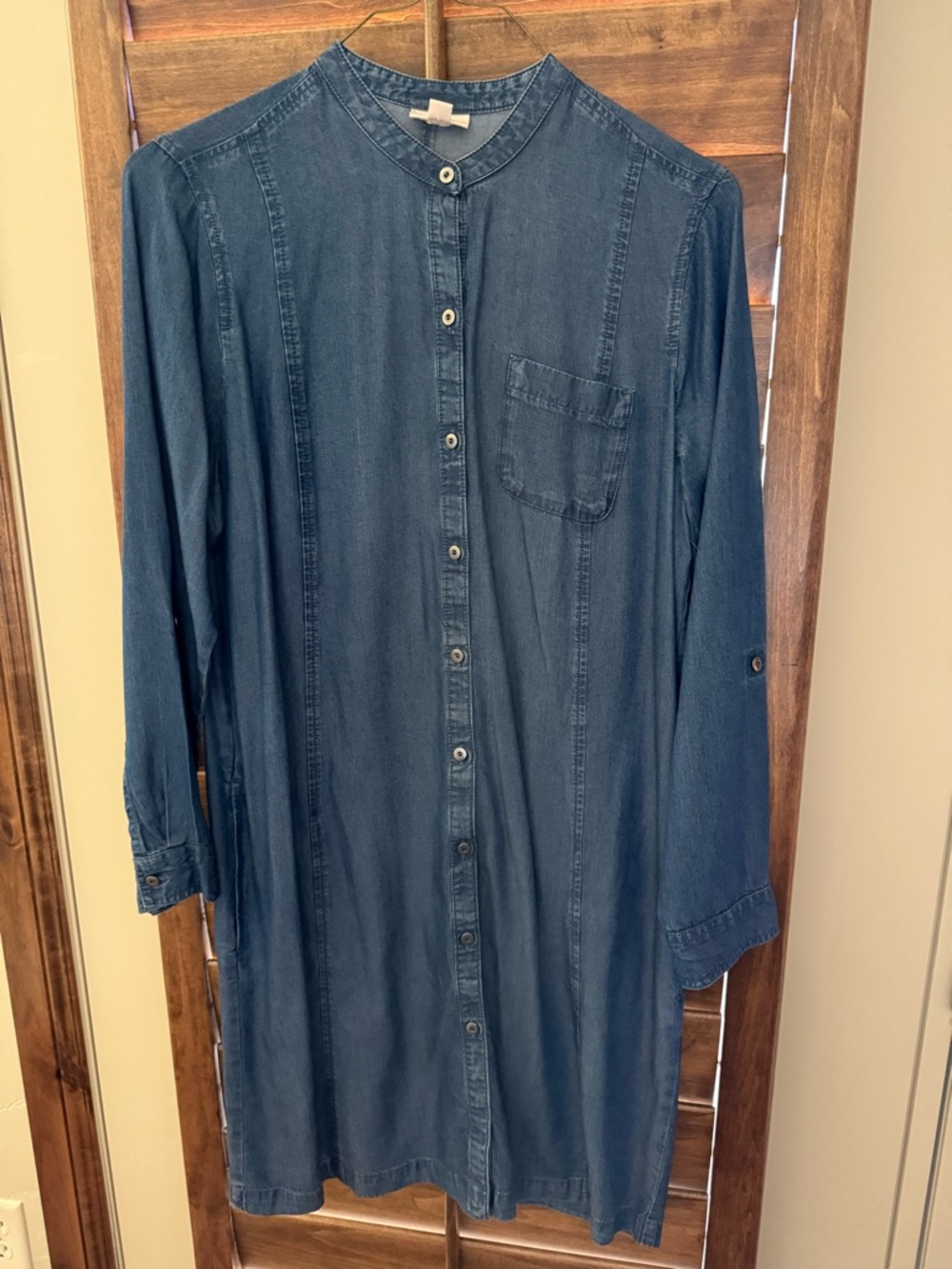 J. Jill Denim Shirt Dress